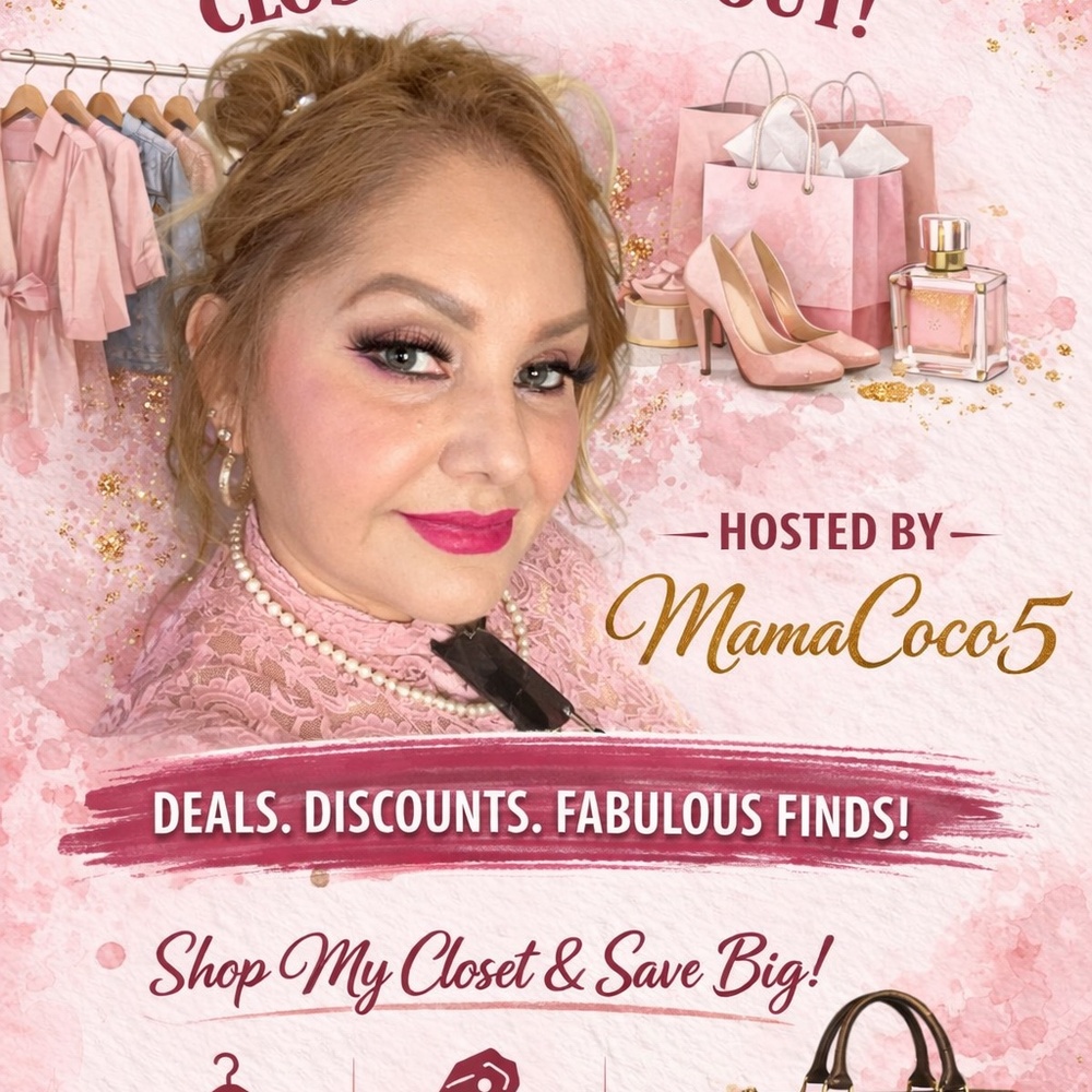 NWT.Posh live Today like and share please 🙏 for your support 🙏
MACYS BRANDS❤️